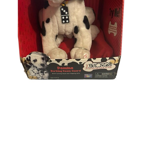 Disney 102 Dalmatians Domino Barking Room Guard Turning Head & Flapping Ears - Picture 4 of 9